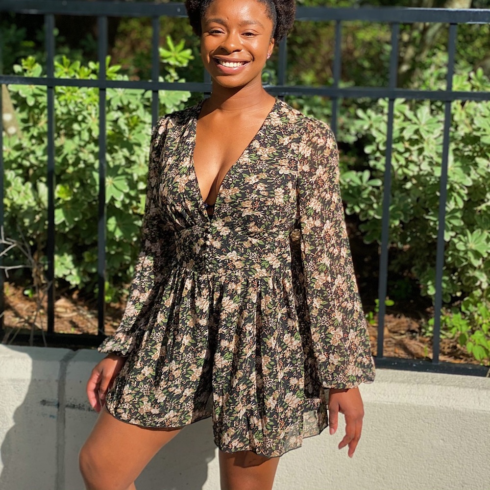 Floral romper